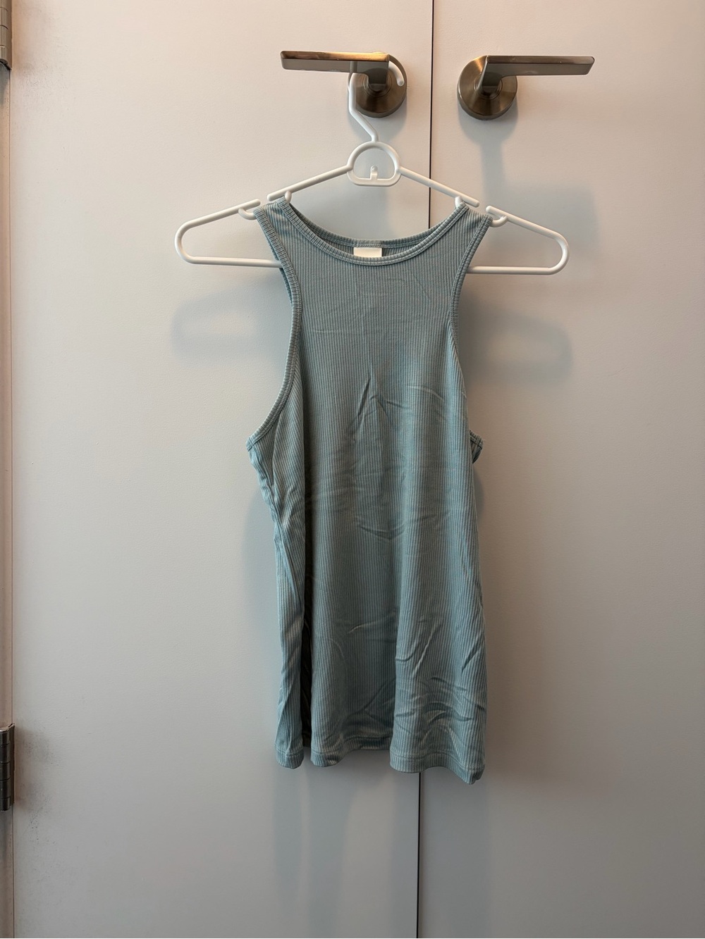 H&M Ribbed Sleeveless Tank Top